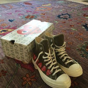 Comme Des Garcons Converse  Hi-Tops